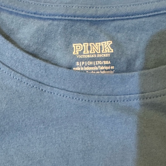 PINK Victoria's Secret Long Sleeve Tee and leggings set size small medium - Picture 2 of 3